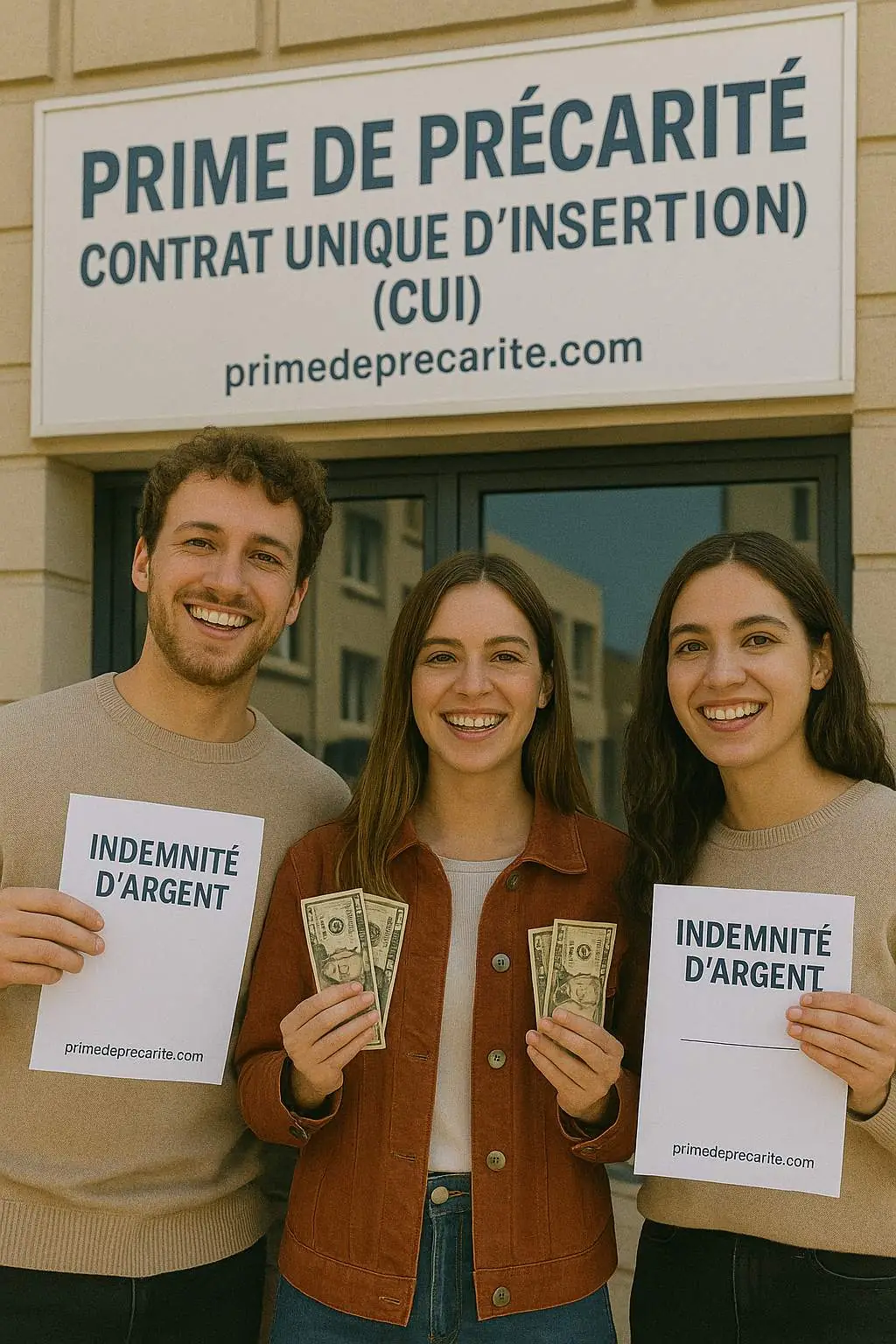 Prime de précarité CUI : ce que touche le salarié à la fin d'un contrat d'insertion